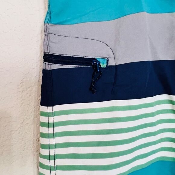 Patagonia striped men’s swim shorts, size 36 - Picture 2 of 6
